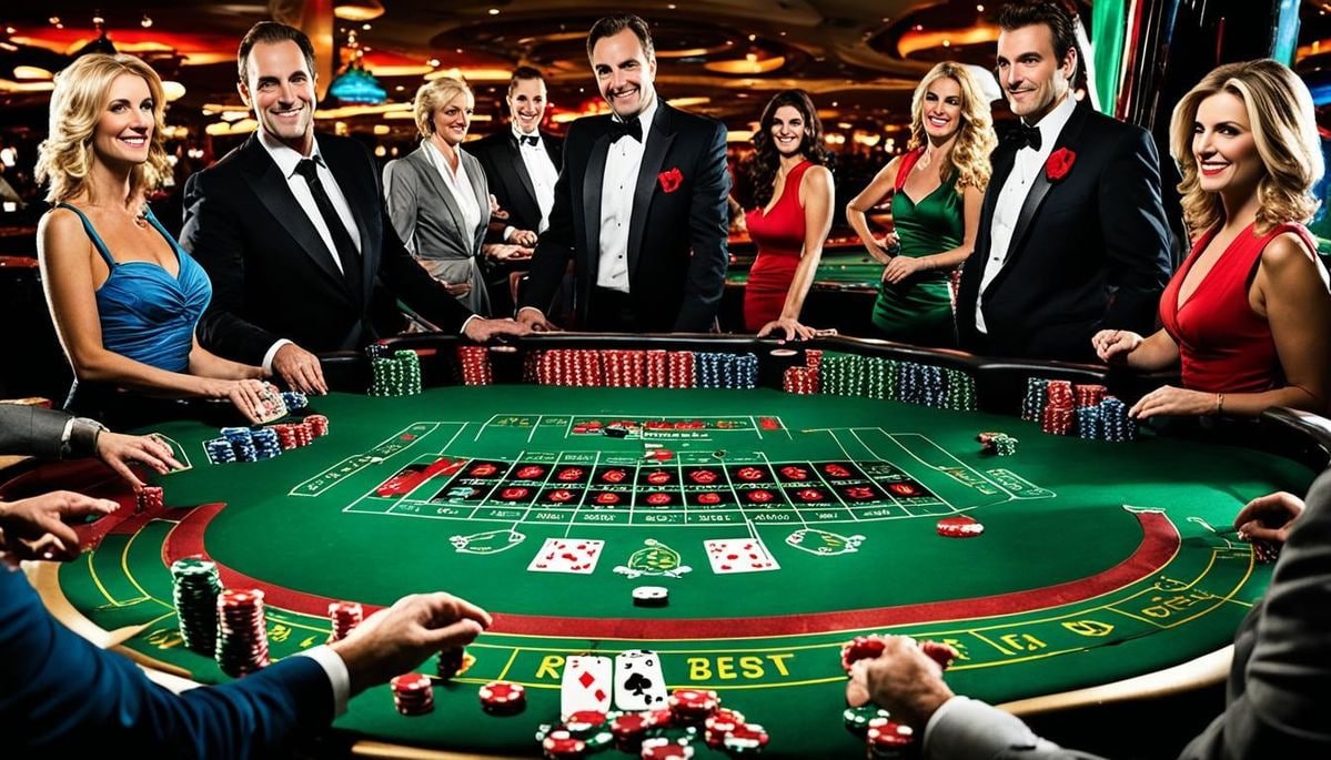 GPO388 Live Casino dealer cantik profesional meja baccarat blackjack siaran langsung HD
